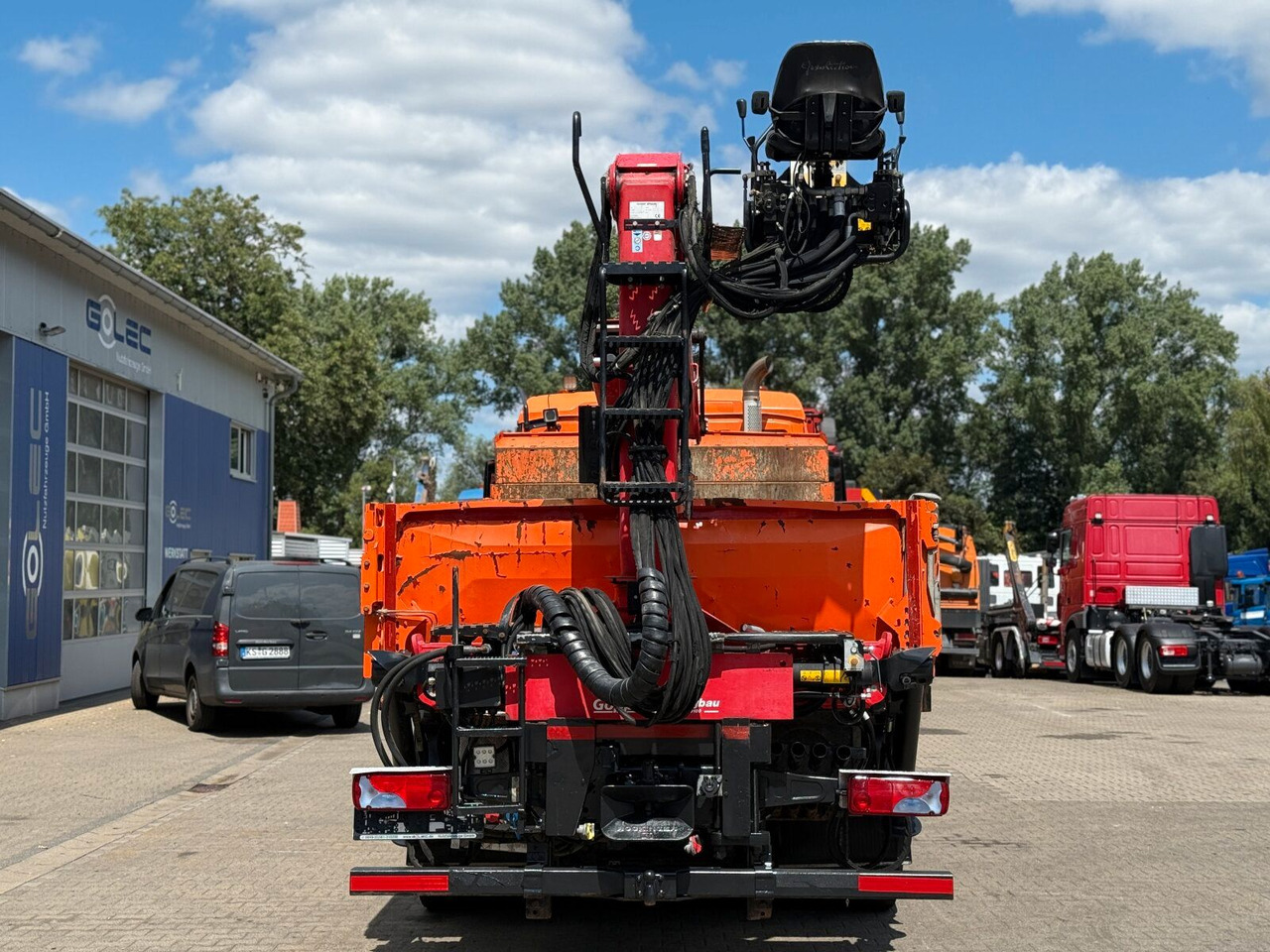 MAN TGS 18.400 4x2 Kipper Bordmatic Kran Palfinger - Kamion sa dizalicom: slika 4 MAN TGS 18.400 4x2 Kipper Bordmatic Kran Palfinger - Kamion sa dizalicom: slika 4