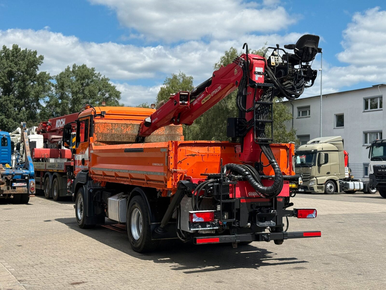 MAN TGS 18.400 4x2 Kipper Bordmatic Kran Palfinger - Kamion sa dizalicom: slika 5 MAN TGS 18.400 4x2 Kipper Bordmatic Kran Palfinger - Kamion sa dizalicom: slika 5