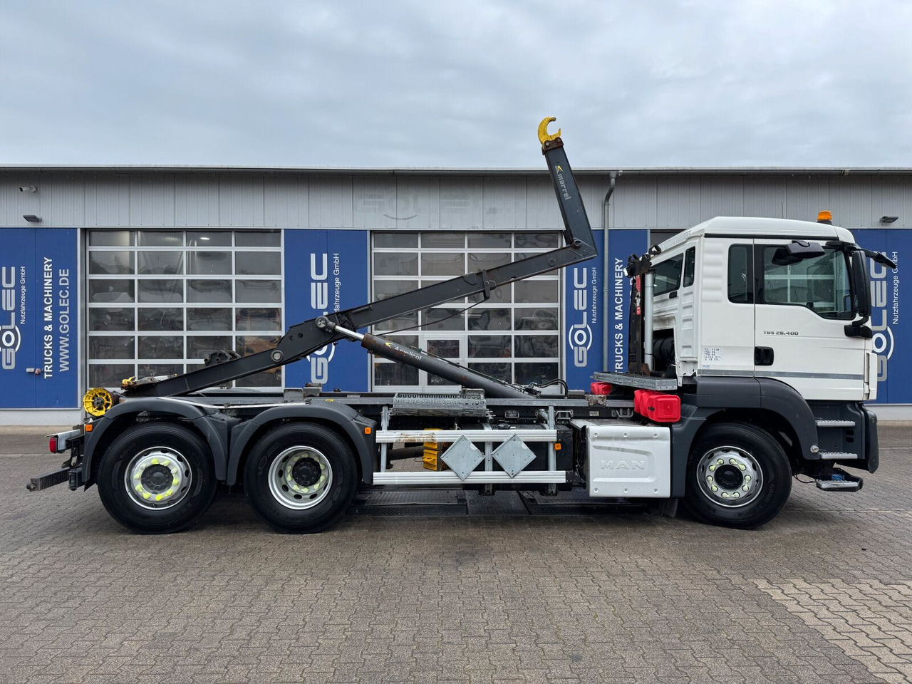 MAN TGS 26.400 6x2-4 Abrollkipper Lift-Lenkachse - Kamion sa hidrauličnom kukom, Kamion sa dizalicom: slika 4 MAN TGS 26.400 6x2-4 Abrollkipper Lift-Lenkachse - Kamion sa hidrauličnom kukom, Kamion sa dizalicom: slika 4