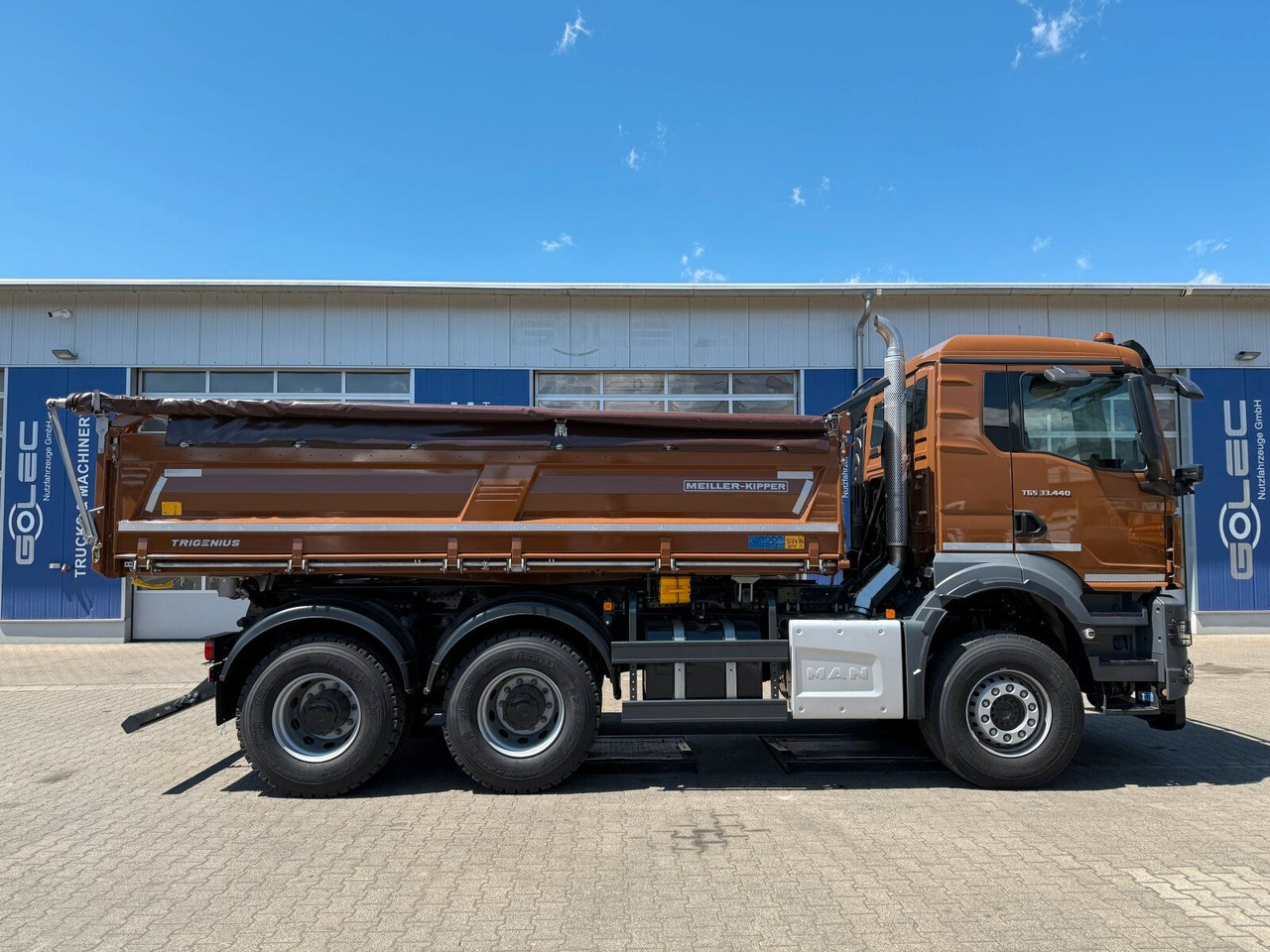 MAN TGS 33.440 6x4 Kipper MEILLER Bordmatik Frontpl. - Istovarivač: slika 3 MAN TGS 33.440 6x4 Kipper MEILLER Bordmatik Frontpl. - Istovarivač: slika 3