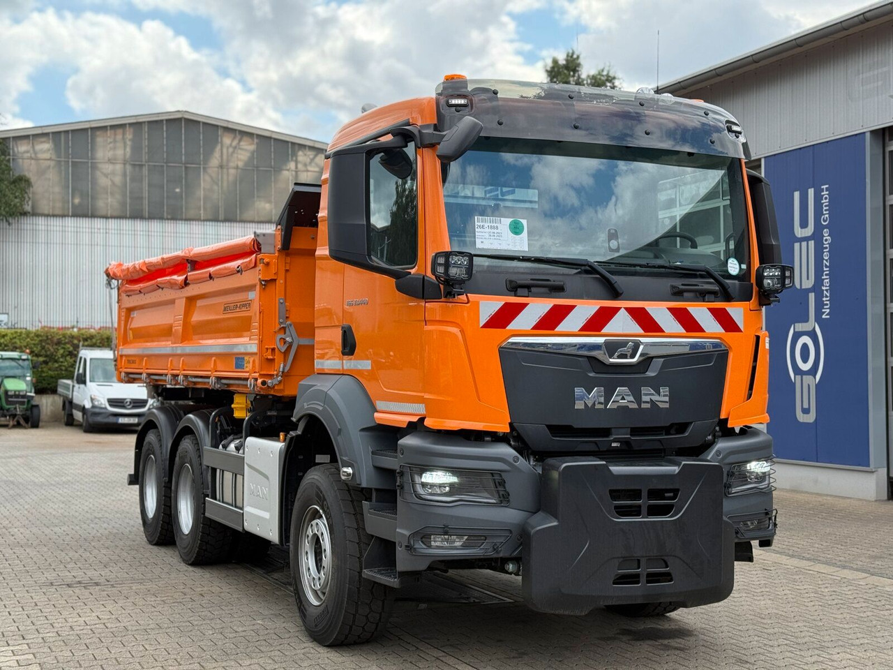 MAN TGS 33.440 6x4 Kipper MEILLER Bordmatik Frontpl. - Istovarivač: slika 1 MAN TGS 33.440 6x4 Kipper MEILLER Bordmatik Frontpl. - Istovarivač: slika 1