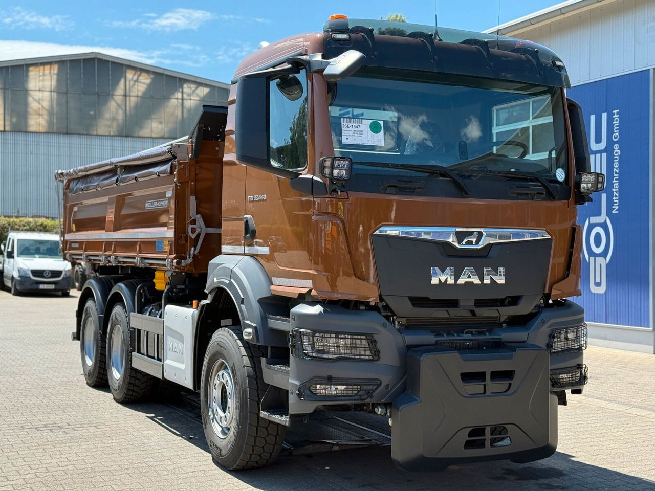 MAN TGS 33.440 6x4 Kipper MEILLER Bordmatik Frontpl. - Istovarivač: slika 1 MAN TGS 33.440 6x4 Kipper MEILLER Bordmatik Frontpl. - Istovarivač: slika 1