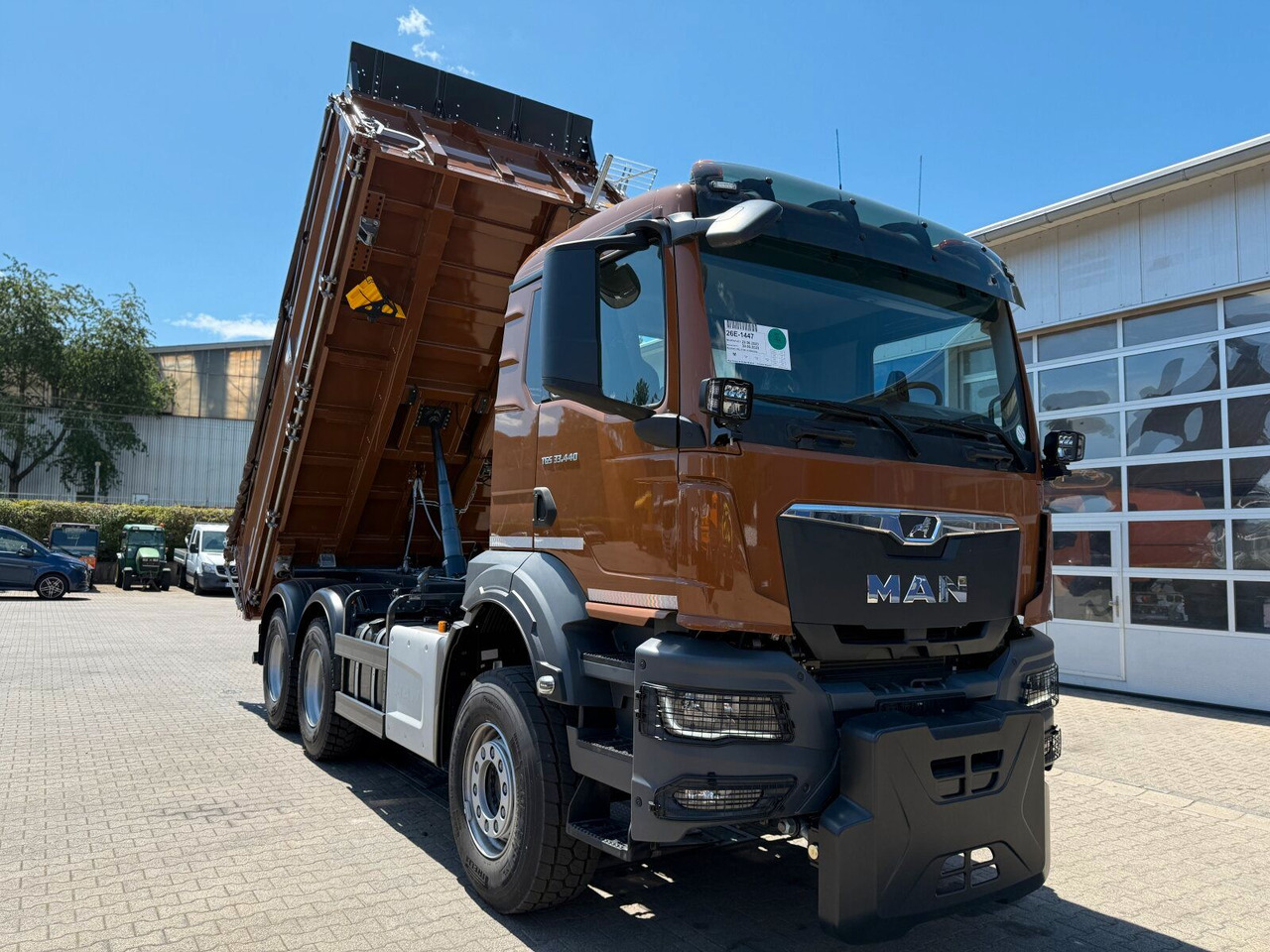 MAN TGS 33.440 6x4 Kipper MEILLER Bordmatik Frontpl. - Istovarivač: slika 2 MAN TGS 33.440 6x4 Kipper MEILLER Bordmatik Frontpl. - Istovarivač: slika 2