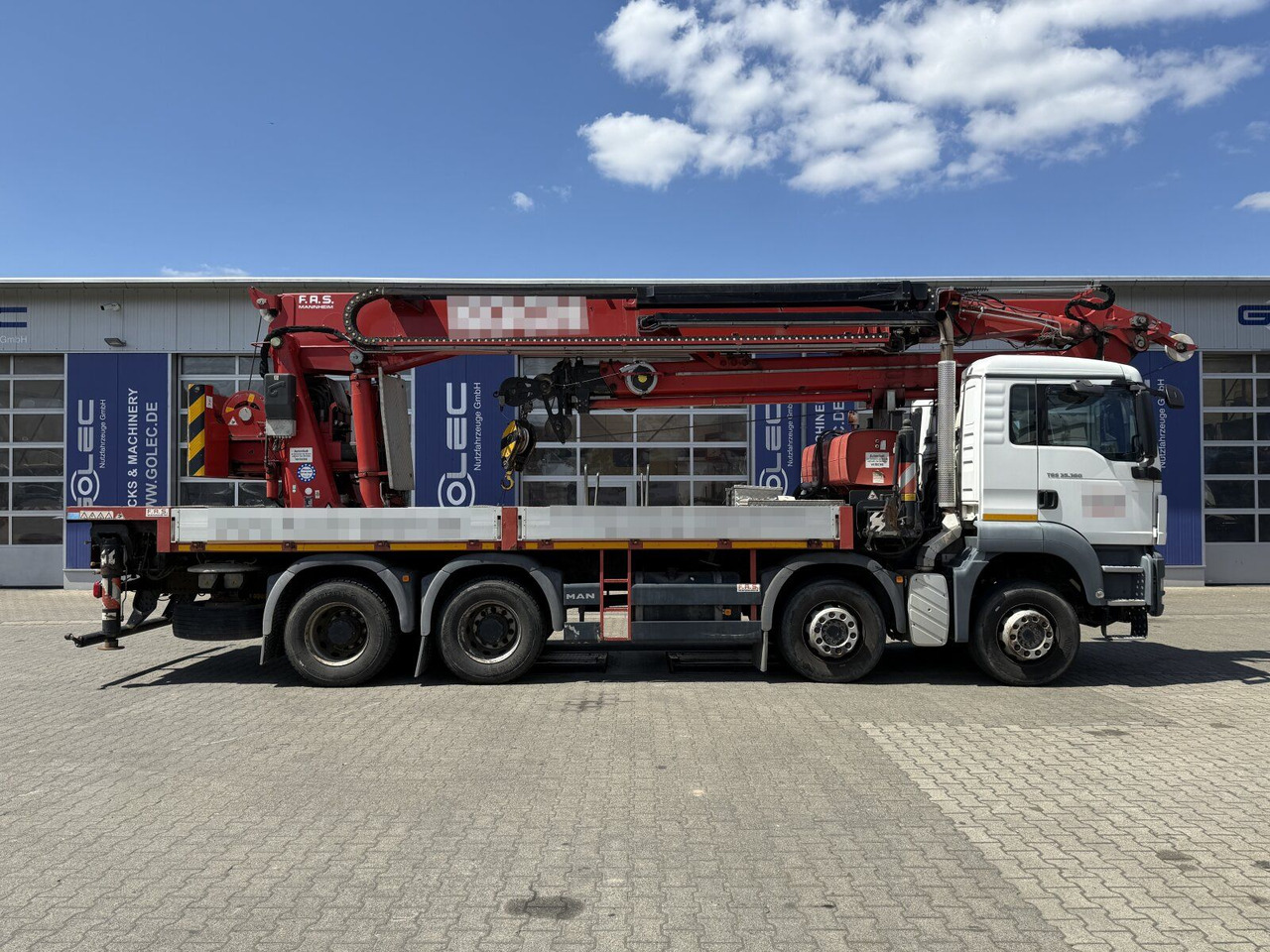MAN TGS 35.360 8X4 BB Dachdecker Kran bis 52 m - Kamion sa dizalicom: slika 2 MAN TGS 35.360 8X4 BB Dachdecker Kran bis 52 m - Kamion sa dizalicom: slika 2