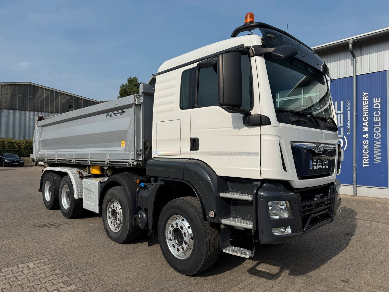 MAN TGS 35.460 8x4 BL Kipper Meiller Bordmatik - Istovarivač: slika 1 MAN TGS 35.460 8x4 BL Kipper Meiller Bordmatik - Istovarivač: slika 1