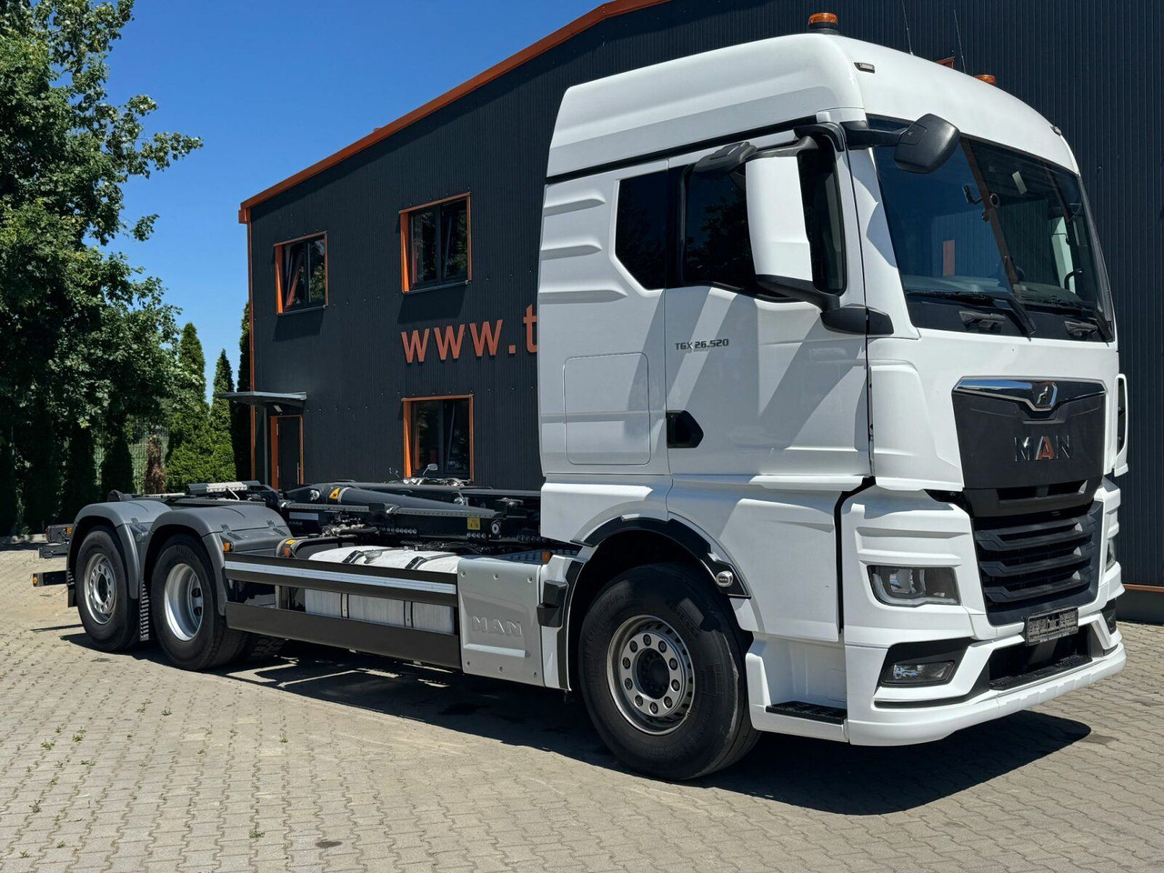 MAN TGX 26.520 6x2 Abrollkipper MEILLER RS 21.70 - Kamion sa hidrauličnom kukom: slika 1 MAN TGX 26.520 6x2 Abrollkipper MEILLER RS 21.70 - Kamion sa hidrauličnom kukom: slika 1