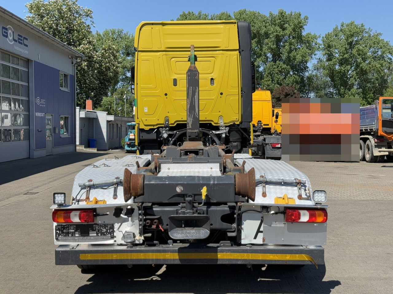 Mercedes-Benz ACTROS 2558 6x2 Abrollkipper *Lenkachse Retarder - Kamion sa hidrauličnom kukom: slika 4 Mercedes-Benz ACTROS 2558 6x2 Abrollkipper *Lenkachse Retarder - Kamion sa hidrauličnom kukom: slika 4