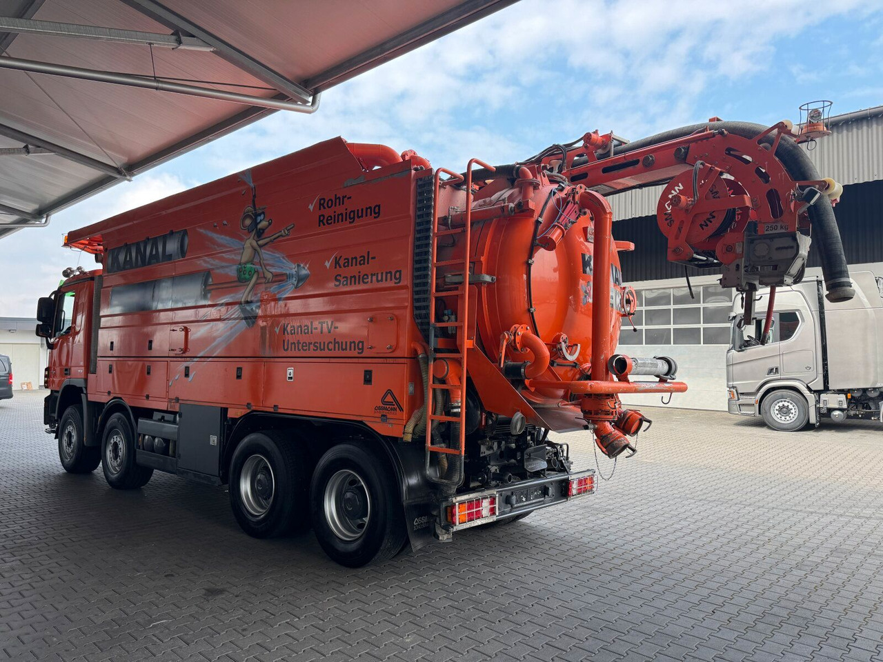Mercedes-Benz ACTROS 4148 8x4 Kanalreiniger & Wasserrückgewinn - Vakuumska cisterna: slika 5 Mercedes-Benz ACTROS 4148 8x4 Kanalreiniger & Wasserrückgewinn - Vakuumska cisterna: slika 5
