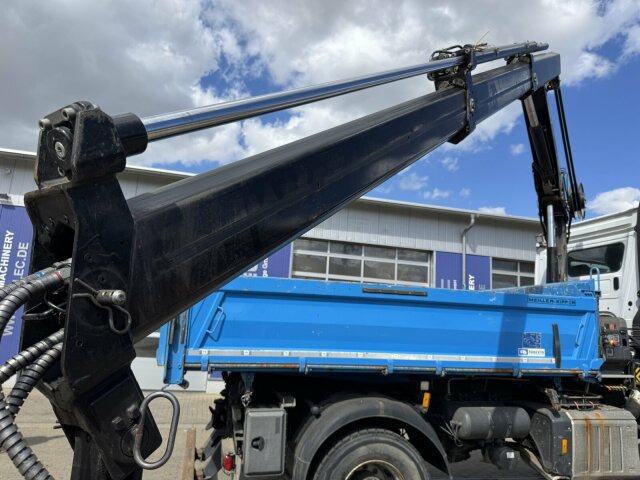 Mercedes-Benz AROCS 1846 4x4 Kipper Kran HIAB 108 Greifer - Istovarivač, Kamion sa dizalicom: slika 4 Mercedes-Benz AROCS 1846 4x4 Kipper Kran HIAB 108 Greifer - Istovarivač, Kamion sa dizalicom: slika 4