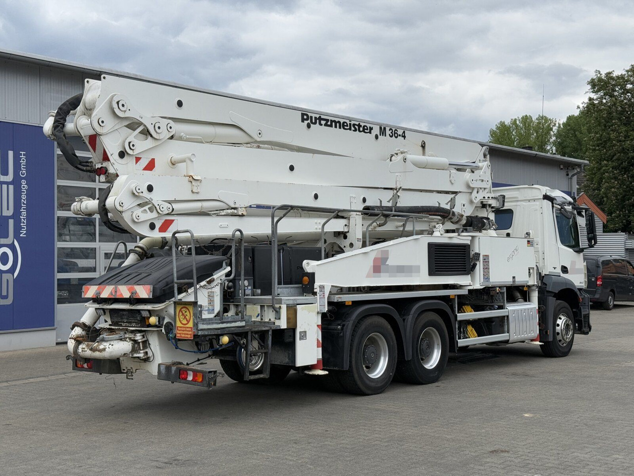 Mercedes-Benz AROCS 2840 6x4 Betonp. Putzmeister BSF36-4.16HLS - Auto pumpa za beton: slika 4 Mercedes-Benz AROCS 2840 6x4 Betonp. Putzmeister BSF36-4.16HLS - Auto pumpa za beton: slika 4