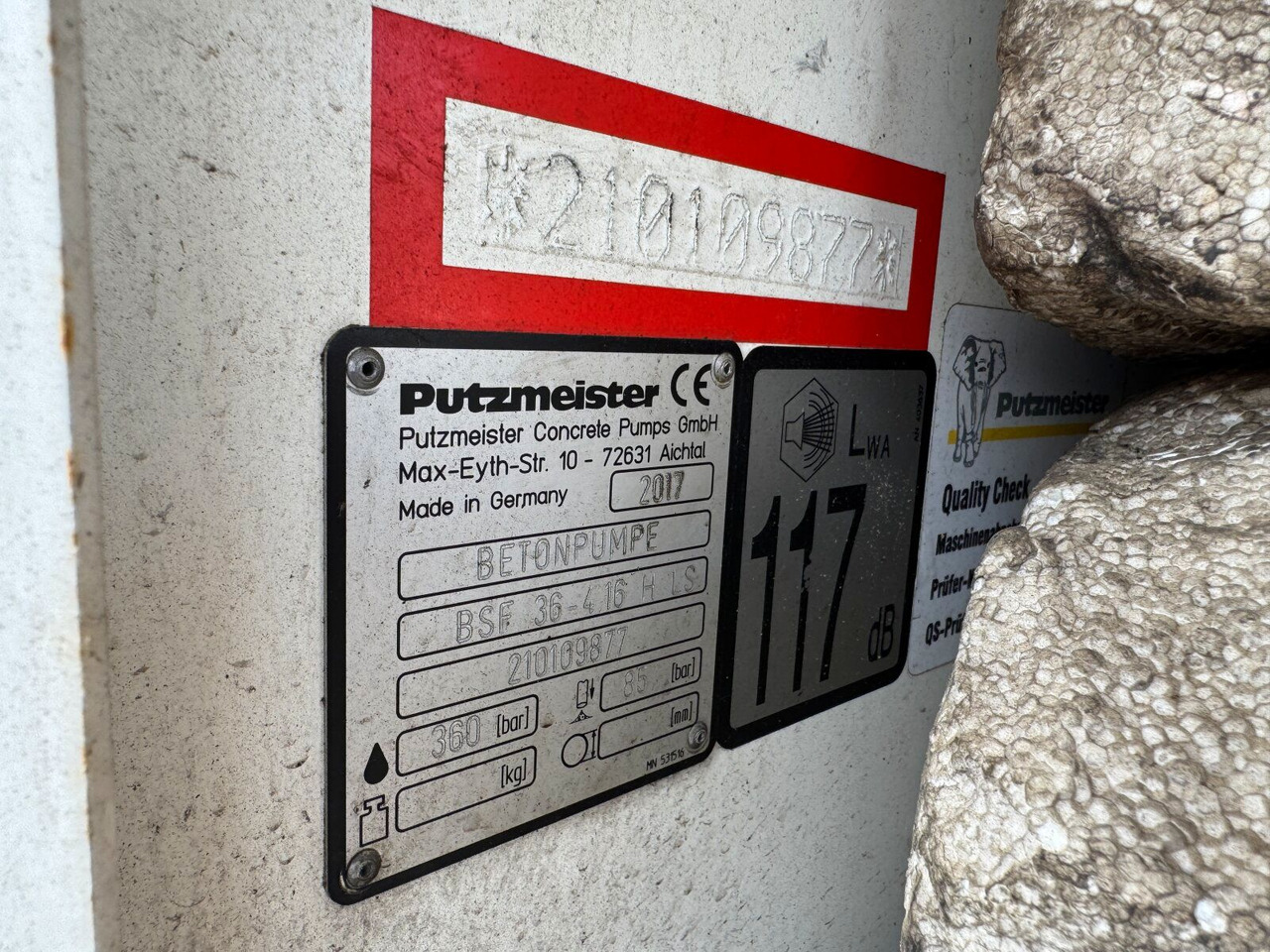 Auto pumpa za beton Mercedes-Benz AROCS 2840 6x4 Betonp. Putzmeister BSF36-4.16HLS: slika 7