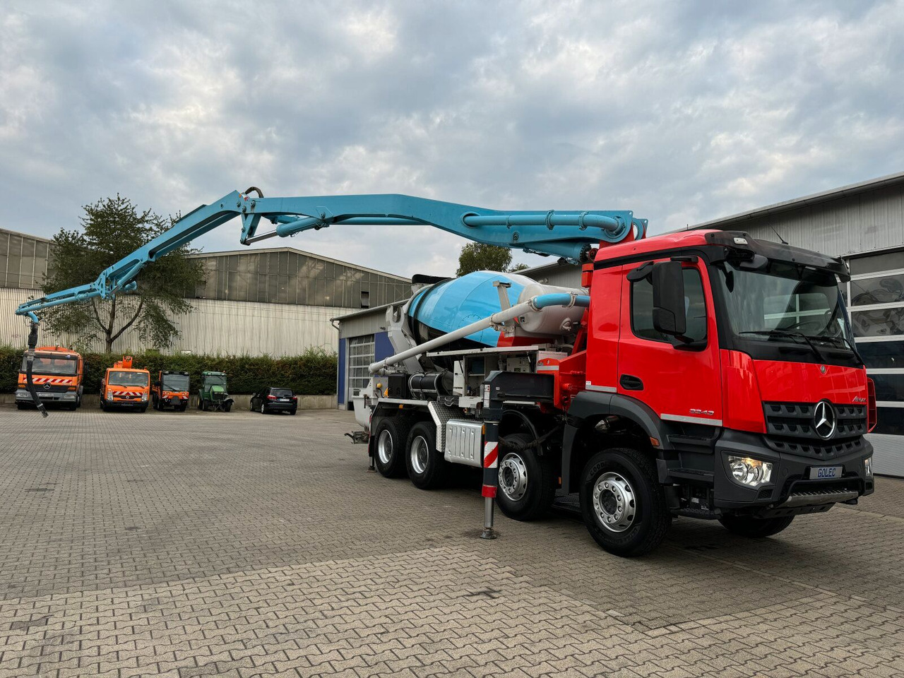 Mercedes-Benz AROCS 3243 8x4 Euro 6 Pumi Putzmeister TMM 24-3 - Mikser za beton: slika 2 Mercedes-Benz AROCS 3243 8x4 Euro 6 Pumi Putzmeister TMM 24-3 - Mikser za beton: slika 2