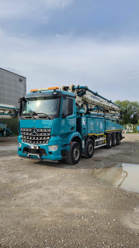 Mercedes-Benz AROCS 5051 10x6 Euro 6 Betonpumpe SERMAC 6RZ56 - Auto pumpa za beton: slika 1 Mercedes-Benz AROCS 5051 10x6 Euro 6 Betonpumpe SERMAC 6RZ56 - Auto pumpa za beton: slika 1