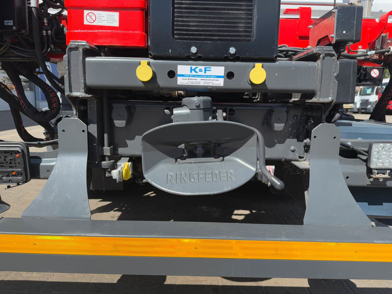 Kamion sa dizalicom Mercedes-Benz ATEGO 818 4x2 Euro 6 Kipper Kran FASSI F65B.0.22: slika 27