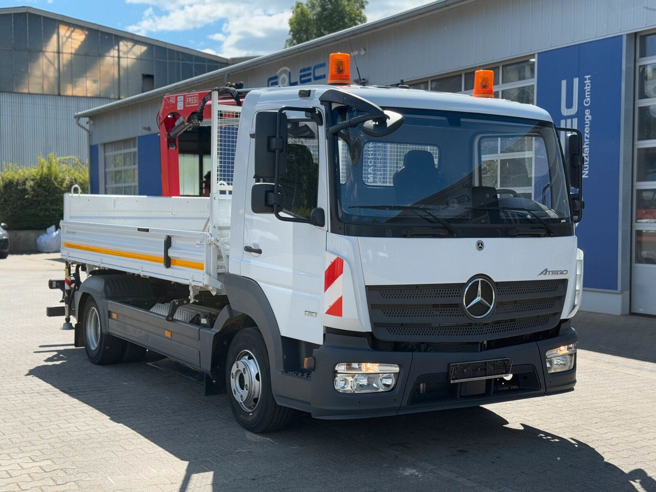 Mercedes-Benz ATEGO 818 4x2 Euro 6 Kipper Kran FASSI F65B.0.22 - Kamion sa dizalicom: slika 1 Mercedes-Benz ATEGO 818 4x2 Euro 6 Kipper Kran FASSI F65B.0.22 - Kamion sa dizalicom: slika 1