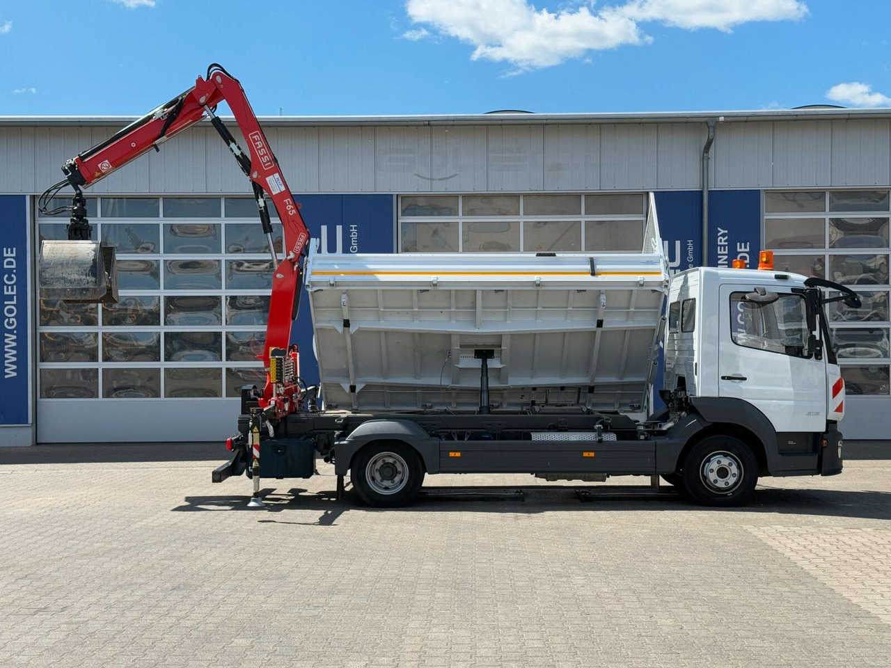 Mercedes-Benz ATEGO 818 4x2 Euro 6 Kipper Kran FASSI F65B.0.22 - Dostavno vozilo istovarivač: slika 4 Mercedes-Benz ATEGO 818 4x2 Euro 6 Kipper Kran FASSI F65B.0.22 - Dostavno vozilo istovarivač: slika 4