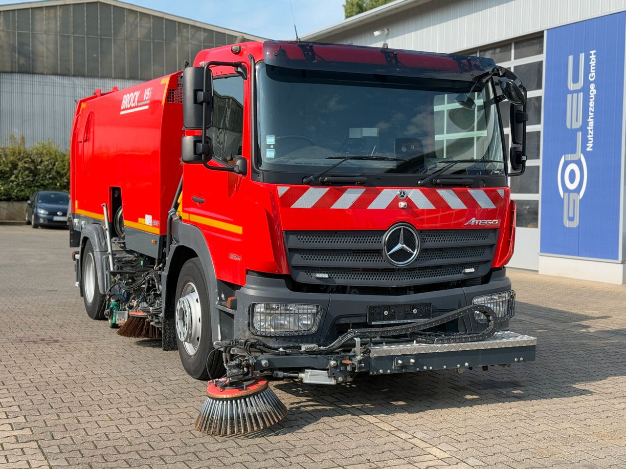 Mercedes-Benz Atego 1324 4x2 Kehrmaschine BROCK HD Anlage - Autočistilica: slika 1 Mercedes-Benz Atego 1324 4x2 Kehrmaschine BROCK HD Anlage - Autočistilica: slika 1