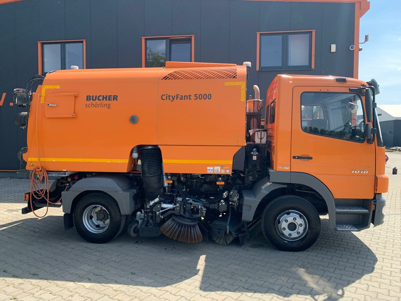 Mercedes-Benz Atego Kehrmaschine BUCHER CITYFANT 5000 - Autočistilica: slika 2 Mercedes-Benz Atego Kehrmaschine BUCHER CITYFANT 5000 - Autočistilica: slika 2