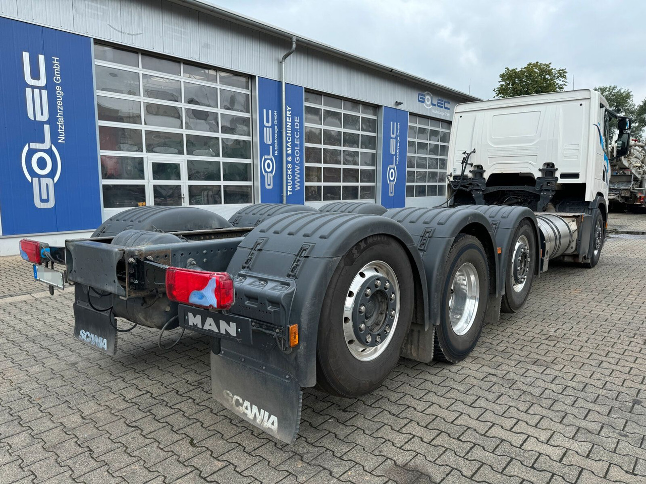 Scania G 410 B8x2*6 NB LNG Fahrgestell Nebenantrieb - Kamion cisterna, Kamion sa dizalicom: slika 5 Scania G 410 B8x2*6 NB LNG Fahrgestell Nebenantrieb - Kamion cisterna, Kamion sa dizalicom: slika 5