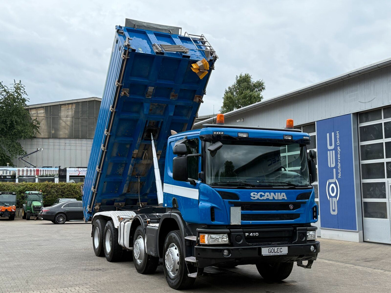 Scania P 410 8x4 Dreiseitenkipper DAUTEL - Istovarivač: slika 2 Scania P 410 8x4 Dreiseitenkipper DAUTEL - Istovarivač: slika 2