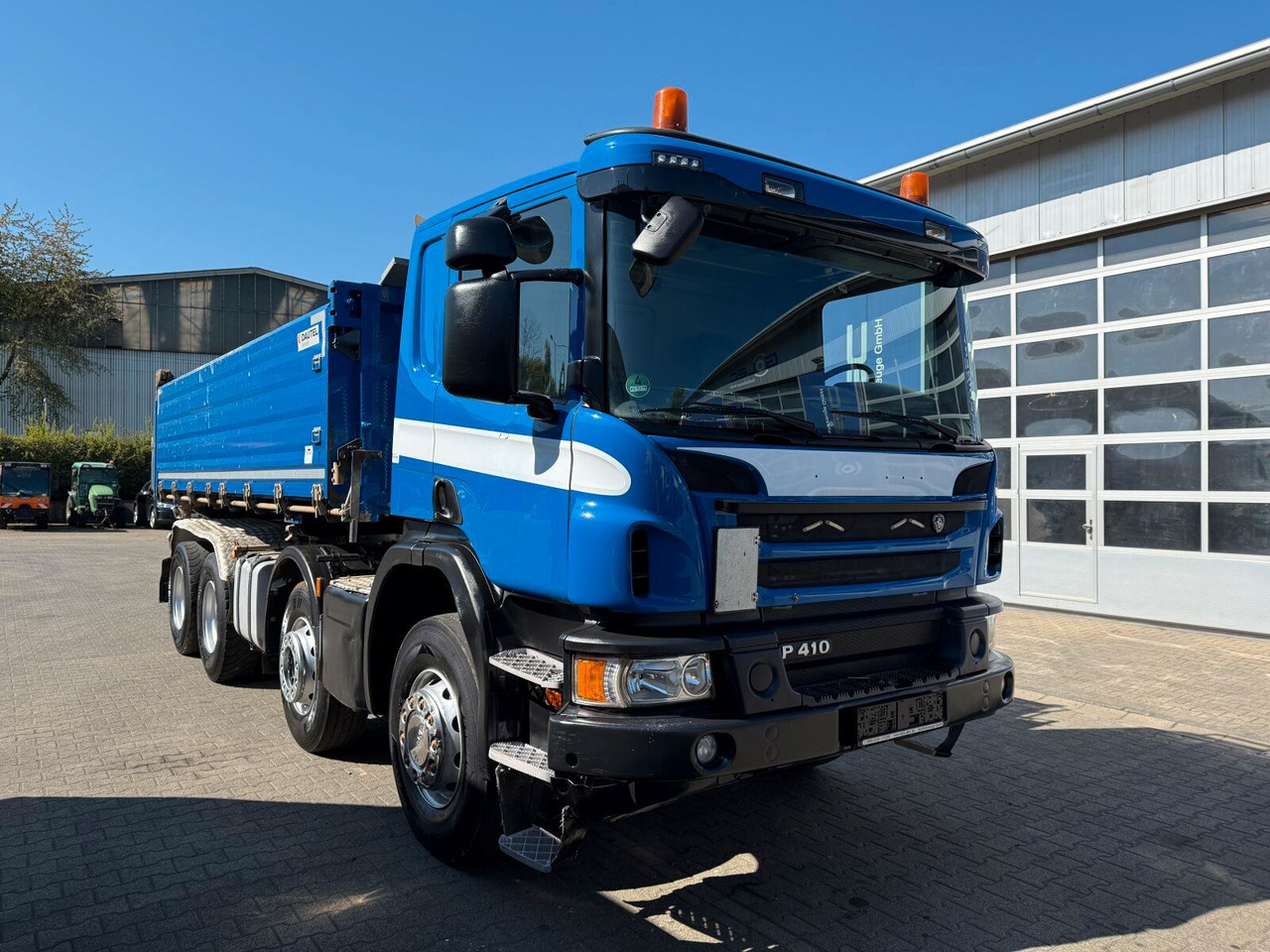 Scania P 410 8x4 Dreiseitenkipper DAUTEL - Istovarivač: slika 1 Scania P 410 8x4 Dreiseitenkipper DAUTEL - Istovarivač: slika 1