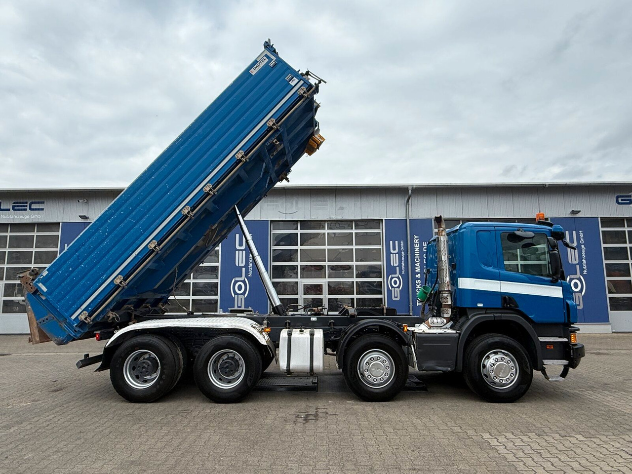 Scania P 410 8x4 Dreiseitenkipper DAUTEL - Istovarivač: slika 4 Scania P 410 8x4 Dreiseitenkipper DAUTEL - Istovarivač: slika 4