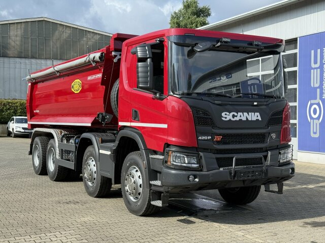 Scania P 420 8x4 Kipper Meiller 18,5m3 Euro 6 - Istovarivač: slika 1 Scania P 420 8x4 Kipper Meiller 18,5m3 Euro 6 - Istovarivač: slika 1