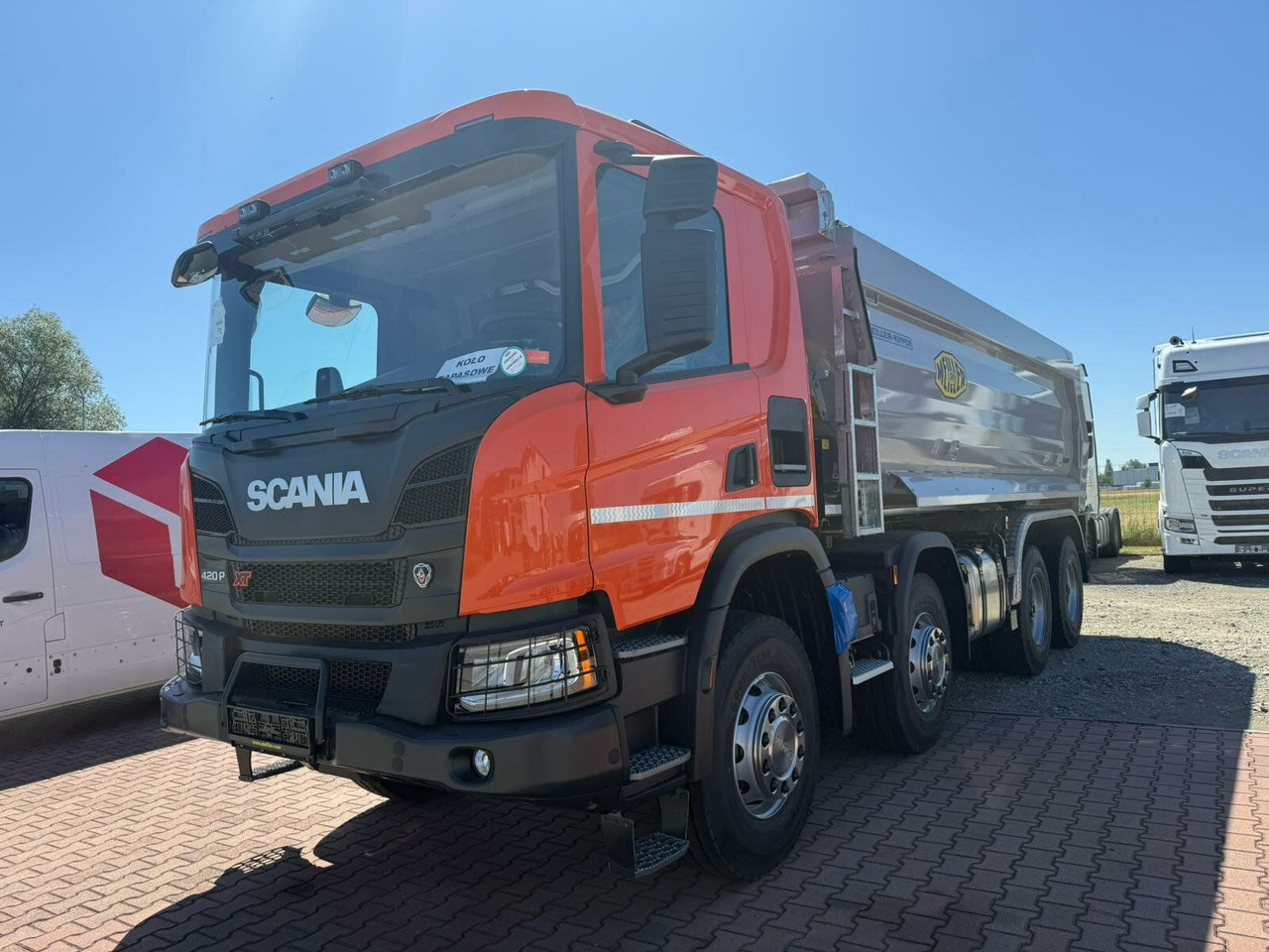 Scania P 420 8x4 Kipper Meiller Euro 6 - Kamion za utovaranje kontejnera: slika 3 Scania P 420 8x4 Kipper Meiller Euro 6 - Kamion za utovaranje kontejnera: slika 3