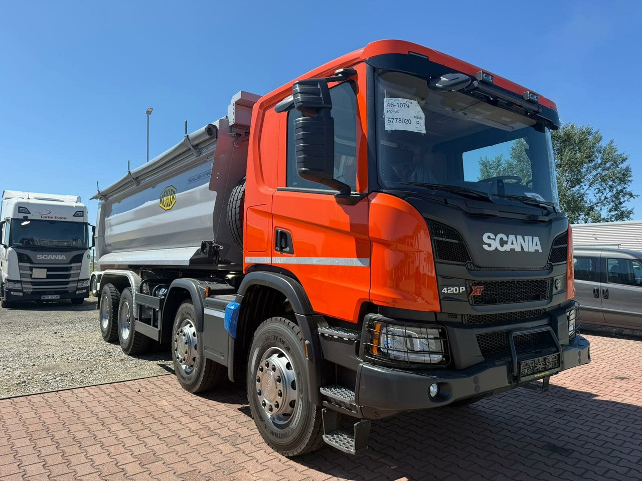 Scania P 420 8x4 Kipper Meiller Euro 6 - Istovarivač: slika 2 Scania P 420 8x4 Kipper Meiller Euro 6 - Istovarivač: slika 2