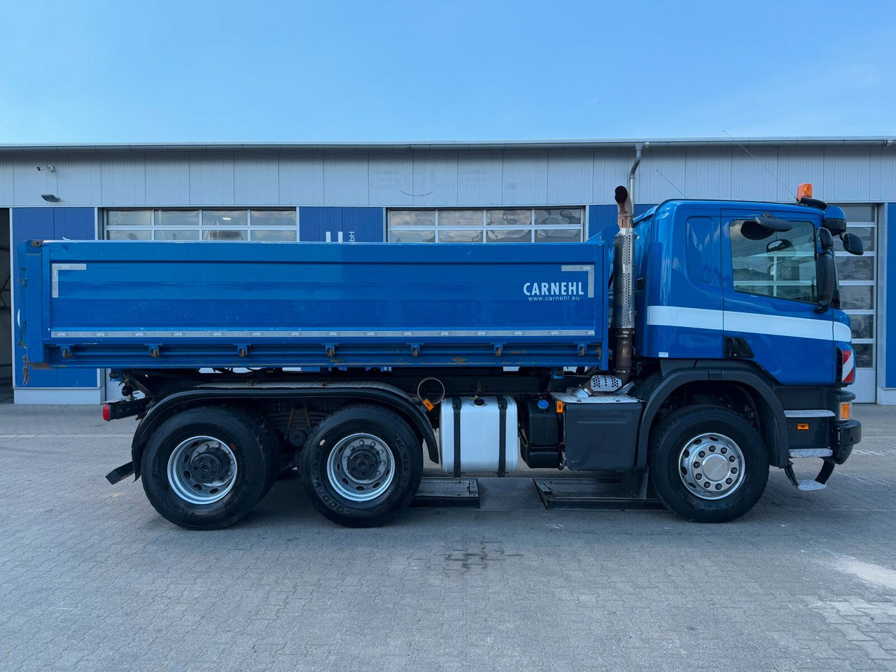 Scania P 450 6x4 Dreiseitenkipper DAUTEL - Istovarivač: slika 3 Scania P 450 6x4 Dreiseitenkipper DAUTEL - Istovarivač: slika 3