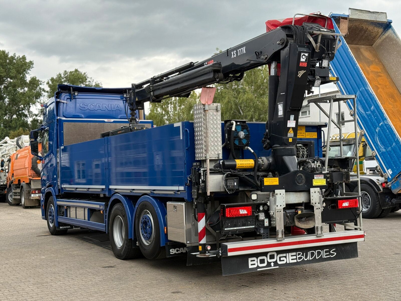 Scania R500 6x2 Pritsche mit Kran HIAB 177K PRO - Kamion sa tovarnim sandukom, Kamion sa dizalicom: slika 5 Scania R500 6x2 Pritsche mit Kran HIAB 177K PRO - Kamion sa tovarnim sandukom, Kamion sa dizalicom: slika 5