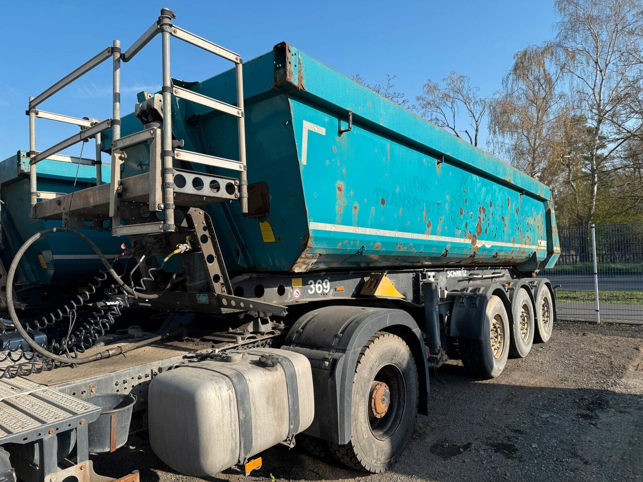 Schmitz Cargobull Sattelanhänger Kipphydraulik 3 ACHS - Poluprikolica istovarivača: slika 1 Schmitz Cargobull Sattelanhänger Kipphydraulik 3 ACHS - Poluprikolica istovarivača: slika 1