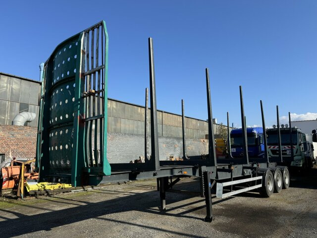 Schwarzmüller HS 3/E Langmaterial Holz 3 Achse 35.000 Kg - Poluprikolica šticarka: slika 1 Schwarzmüller HS 3/E Langmaterial Holz 3 Achse 35.000 Kg - Poluprikolica šticarka: slika 1