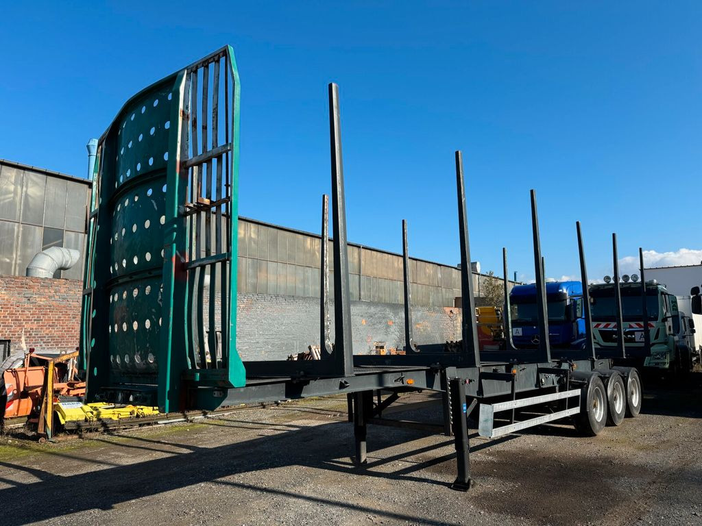 Schwarzmüller HS 3/E Langmaterial Holz 3 Achse 35.000 Kg - Poluprikolica šticarka: slika 1 Schwarzmüller HS 3/E Langmaterial Holz 3 Achse 35.000 Kg - Poluprikolica šticarka: slika 1