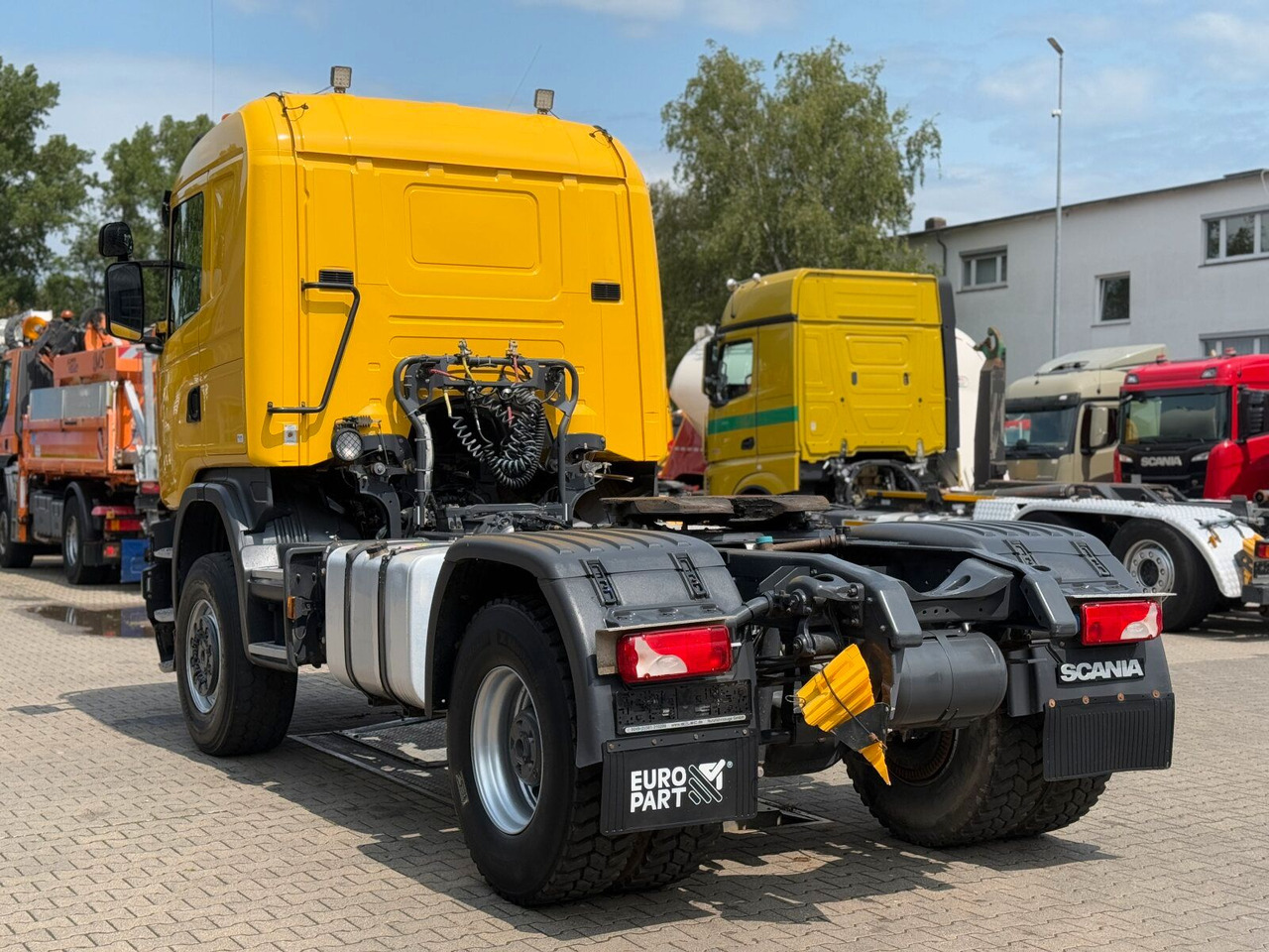 Scania G450 4x4 Euro 6 SZM Kipphydraulik Blatt/ Luft - Tegljač: slika 5 Scania G450 4x4 Euro 6 SZM Kipphydraulik Blatt/ Luft - Tegljač: slika 5