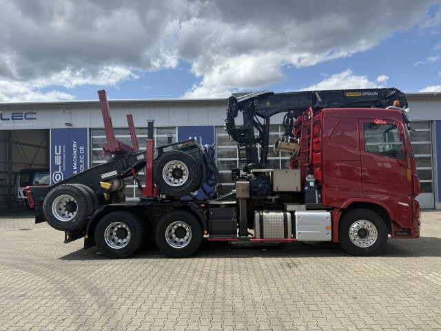 Volvo FH 540 6x4 Langholztransporter Kran + Anhänger Volvo FH 540 6x4 Langholztransporter Kran + Anhänger: slika 8