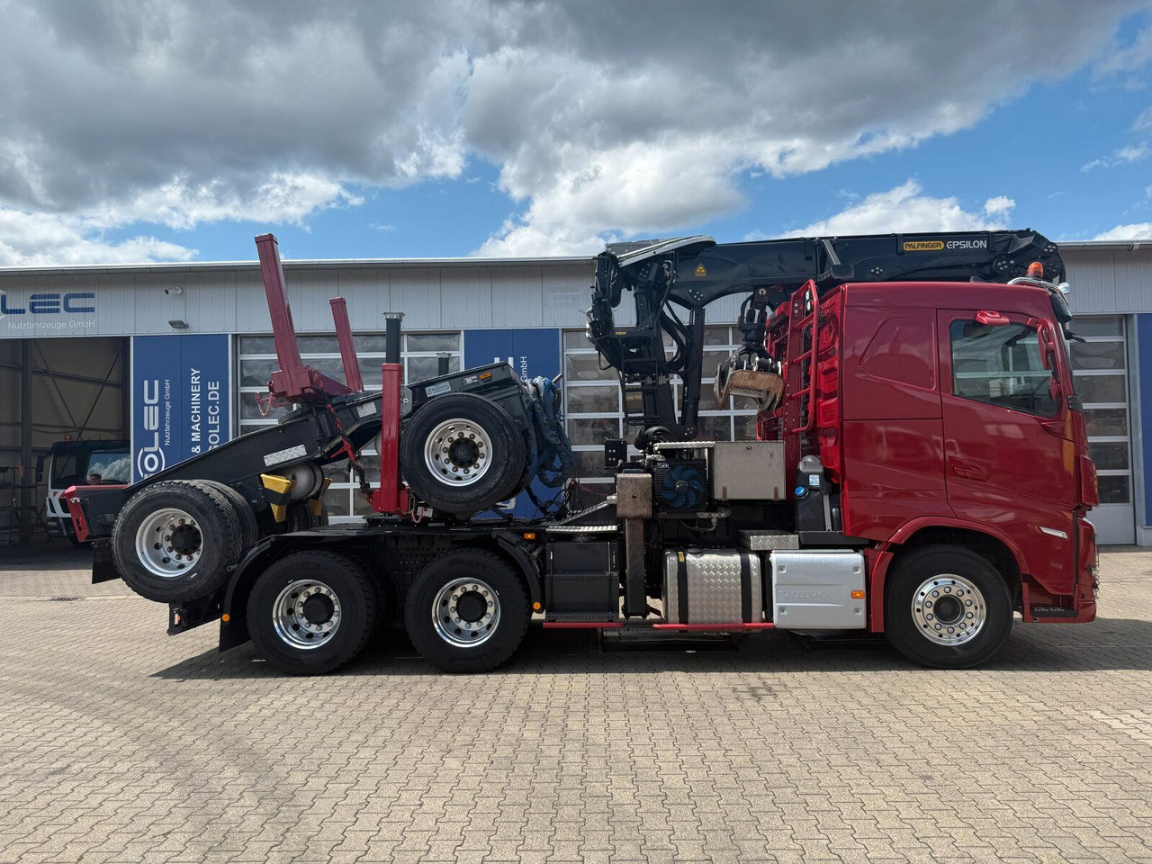 Volvo FH 540 6x4 Langholztransporter Kran + Anhänger - Šticar, Kamion sa dizalicom: slika 2 Volvo FH 540 6x4 Langholztransporter Kran + Anhänger - Šticar, Kamion sa dizalicom: slika 2