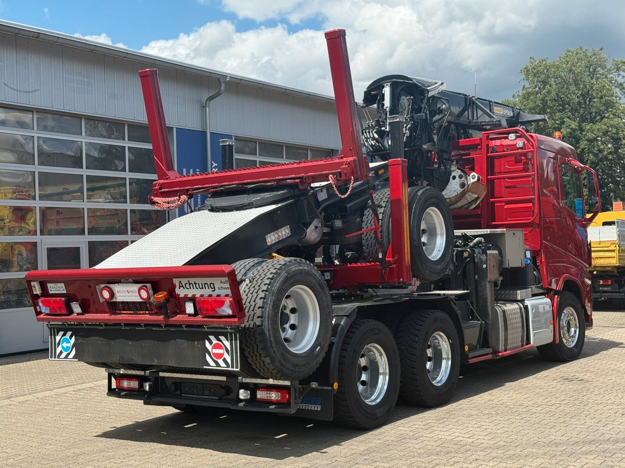 Volvo FH 540 6x4 Langholztransporter Kran + Anhänger - Šticar, Kamion sa dizalicom: slika 3 Volvo FH 540 6x4 Langholztransporter Kran + Anhänger - Šticar, Kamion sa dizalicom: slika 3