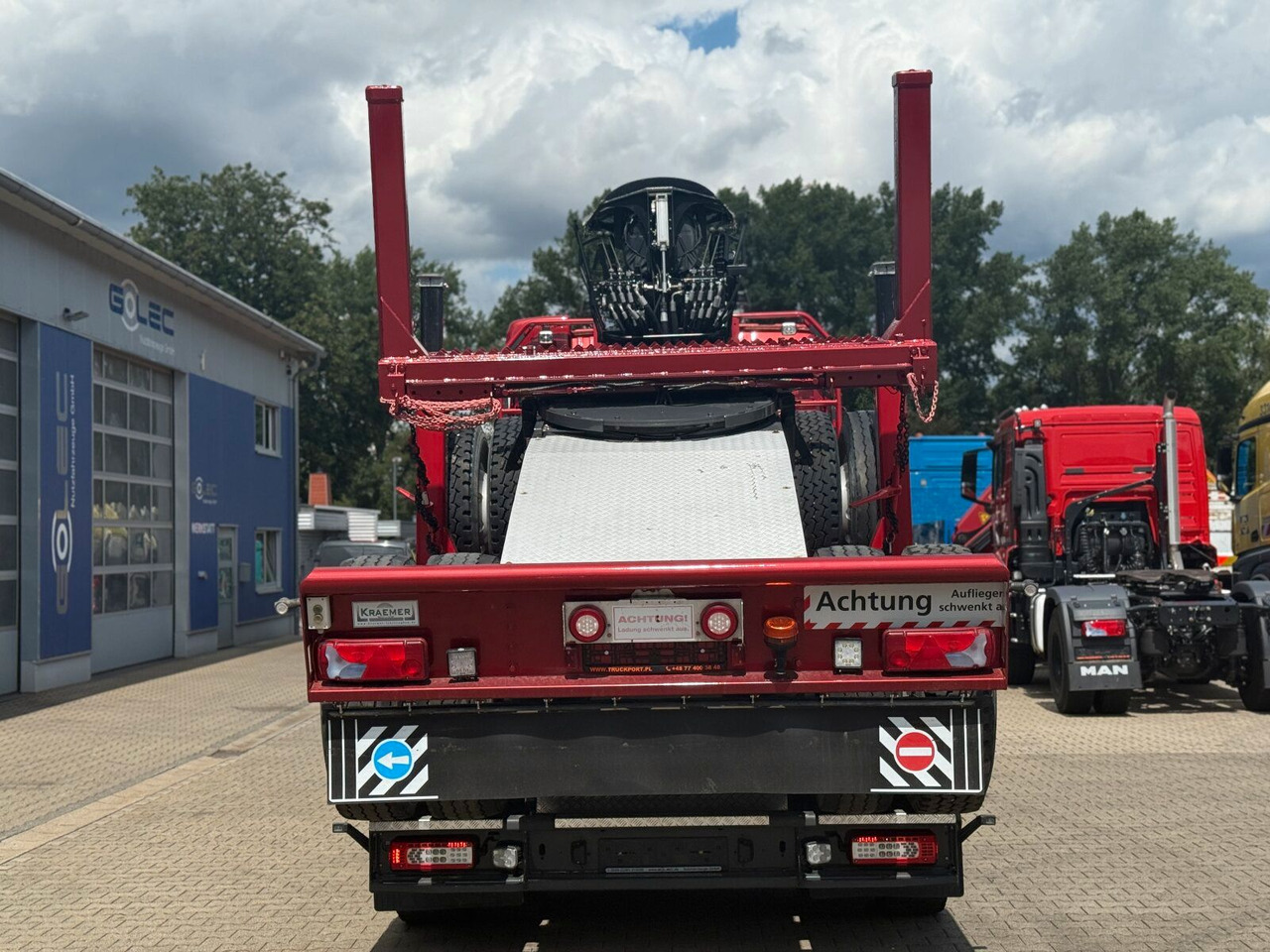 Volvo FH 540 6x4 Langholztransporter Kran + Anhänger - Šticar, Kamion sa dizalicom: slika 4 Volvo FH 540 6x4 Langholztransporter Kran + Anhänger - Šticar, Kamion sa dizalicom: slika 4