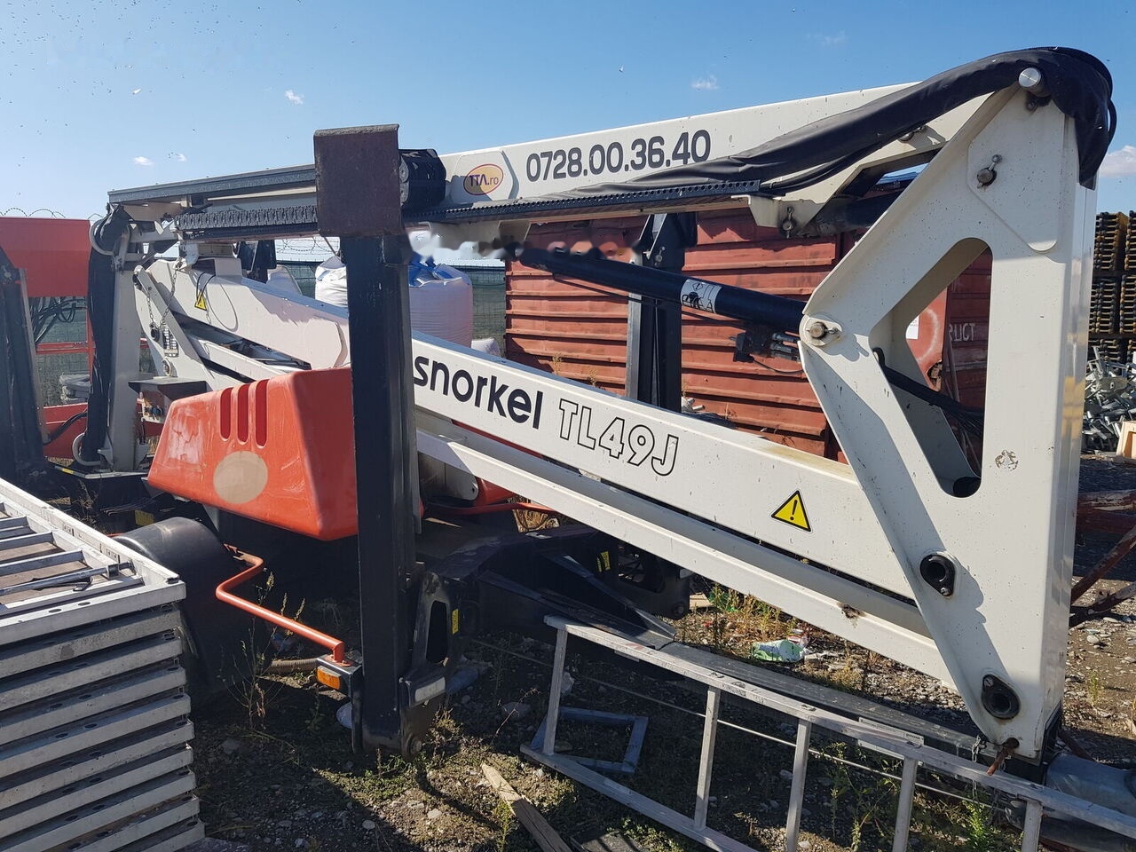 SNORKEL TL49J - Zglobna platforma: slika 1 SNORKEL TL49J - Zglobna platforma: slika 1