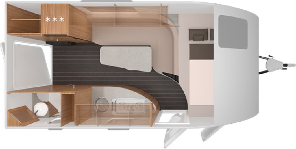 Knaus Sport&Fun 480 QL Black Selection Dachklima - Kamp prikolica: slika 2 Knaus Sport&Fun 480 QL Black Selection Dachklima - Kamp prikolica: slika 2