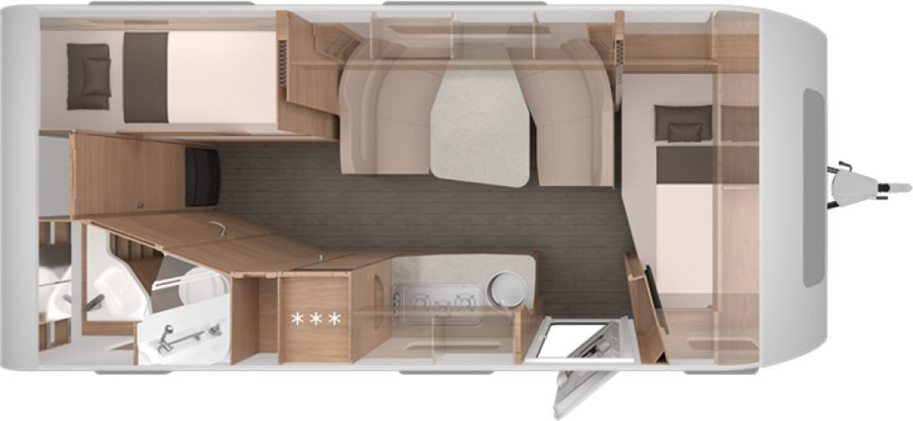 Knaus Südwind 580 QS 60 YEARS Kühlschrank 177l - Kamp prikolica: slika 2 Knaus Südwind 580 QS 60 YEARS Kühlschrank 177l - Kamp prikolica: slika 2