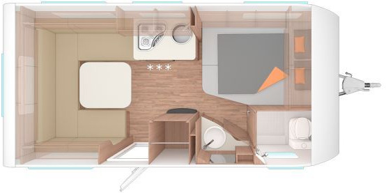 Weinsberg CaraOne 450 FU Elektrische Fußbodenerwärmung - Kamp prikolica: slika 2 Weinsberg CaraOne 450 FU Elektrische Fußbodenerwärmung - Kamp prikolica: slika 2
