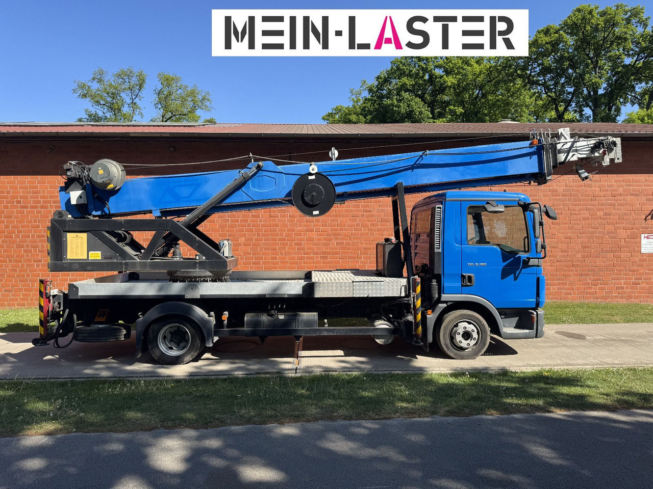 MAN 8.180 Emminghaus kein Böcker Klaas 33 Meter FB - Kamion sa dizalicom: slika 5 MAN 8.180 Emminghaus kein Böcker Klaas 33 Meter FB - Kamion sa dizalicom: slika 5