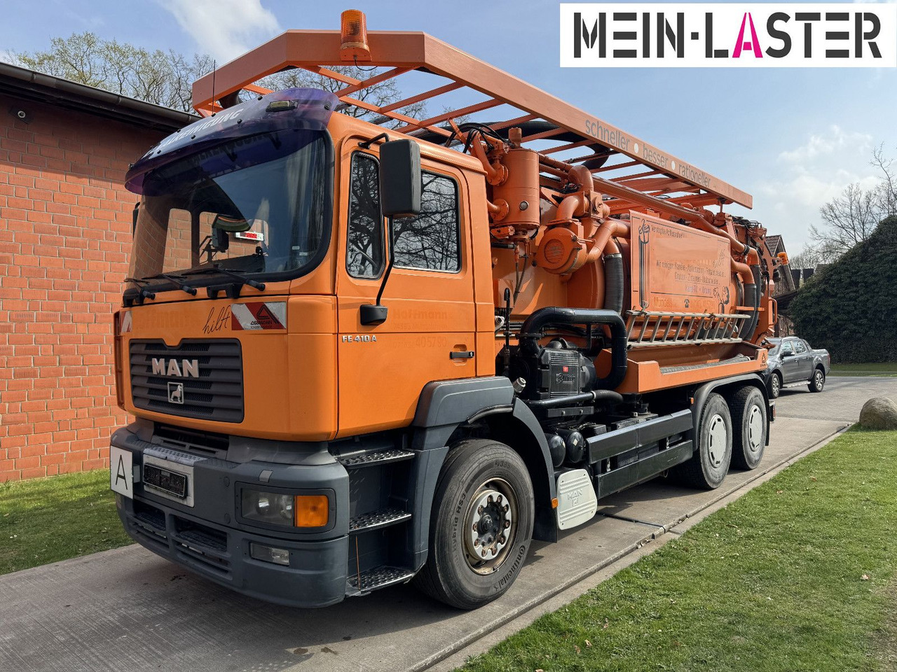 MAN FE 410 Assmann Saug HD Spüler Recycling + FB. - Vakuumska cisterna: slika 2 MAN FE 410 Assmann Saug HD Spüler Recycling + FB. - Vakuumska cisterna: slika 2