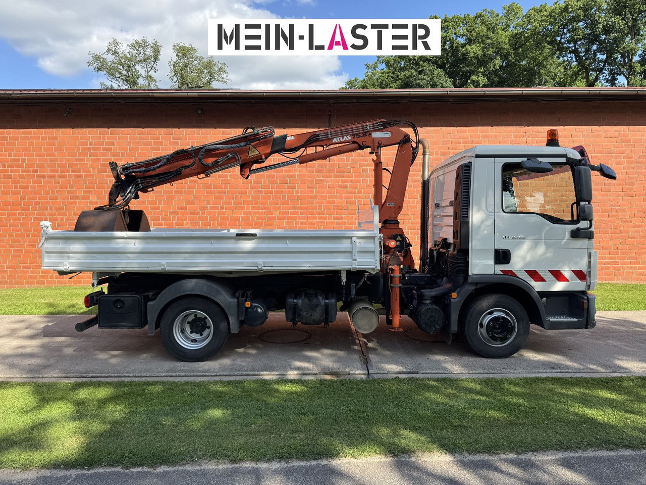 MAN TGL 8.150 3 S-Kipper Atlas 75 10m -1t. Funk FB - Dostavno vozilo istovarivač: slika 5 MAN TGL 8.150 3 S-Kipper Atlas 75 10m -1t. Funk FB - Dostavno vozilo istovarivač: slika 5