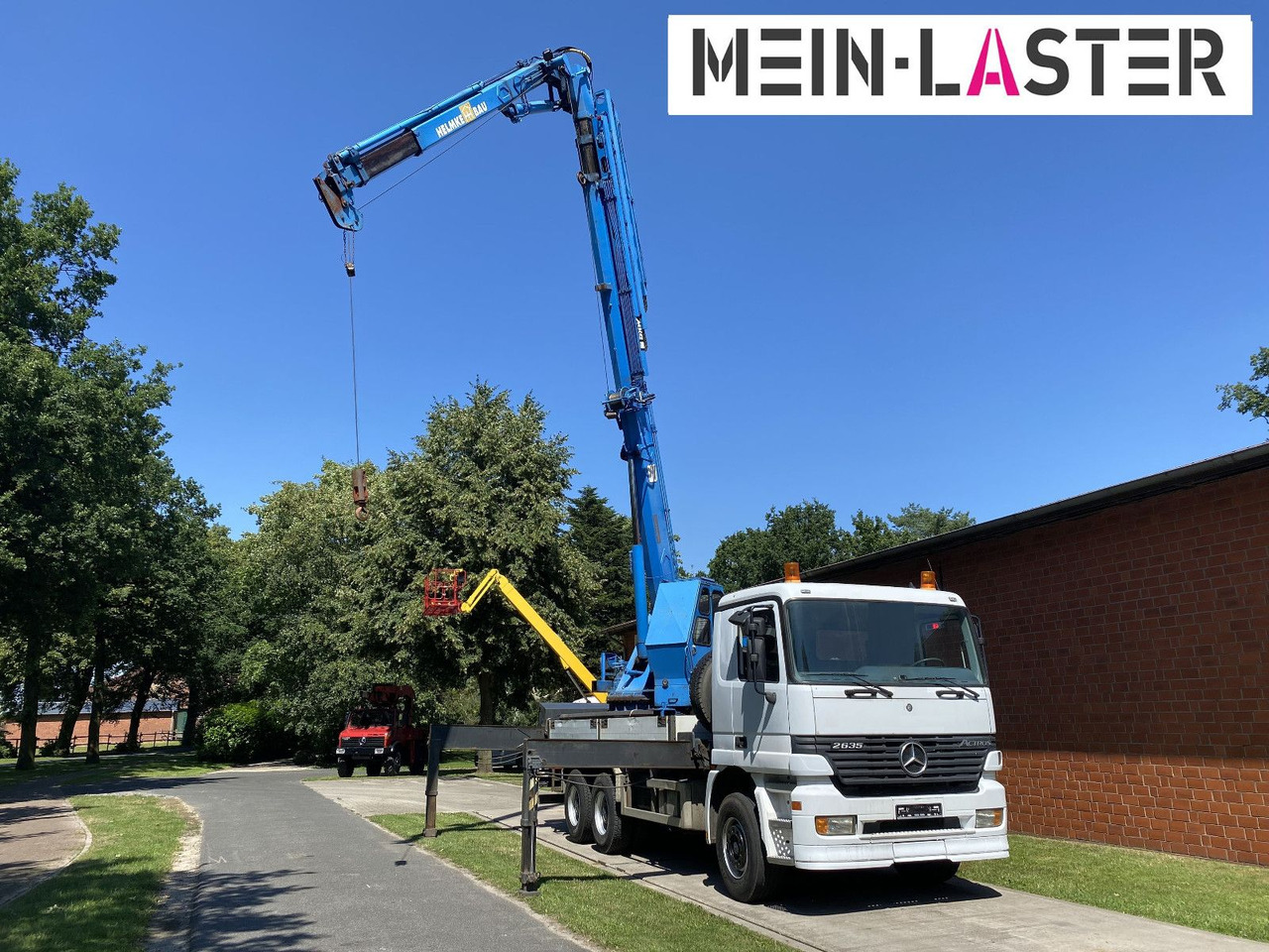 Mercedes-Benz 3335 V6 MKG 550 Ta2-a2 -46m 420 kg Funk - Kamion sa dizalicom: slika 2 Mercedes-Benz 3335 V6 MKG 550 Ta2-a2 -46m 420 kg Funk - Kamion sa dizalicom: slika 2