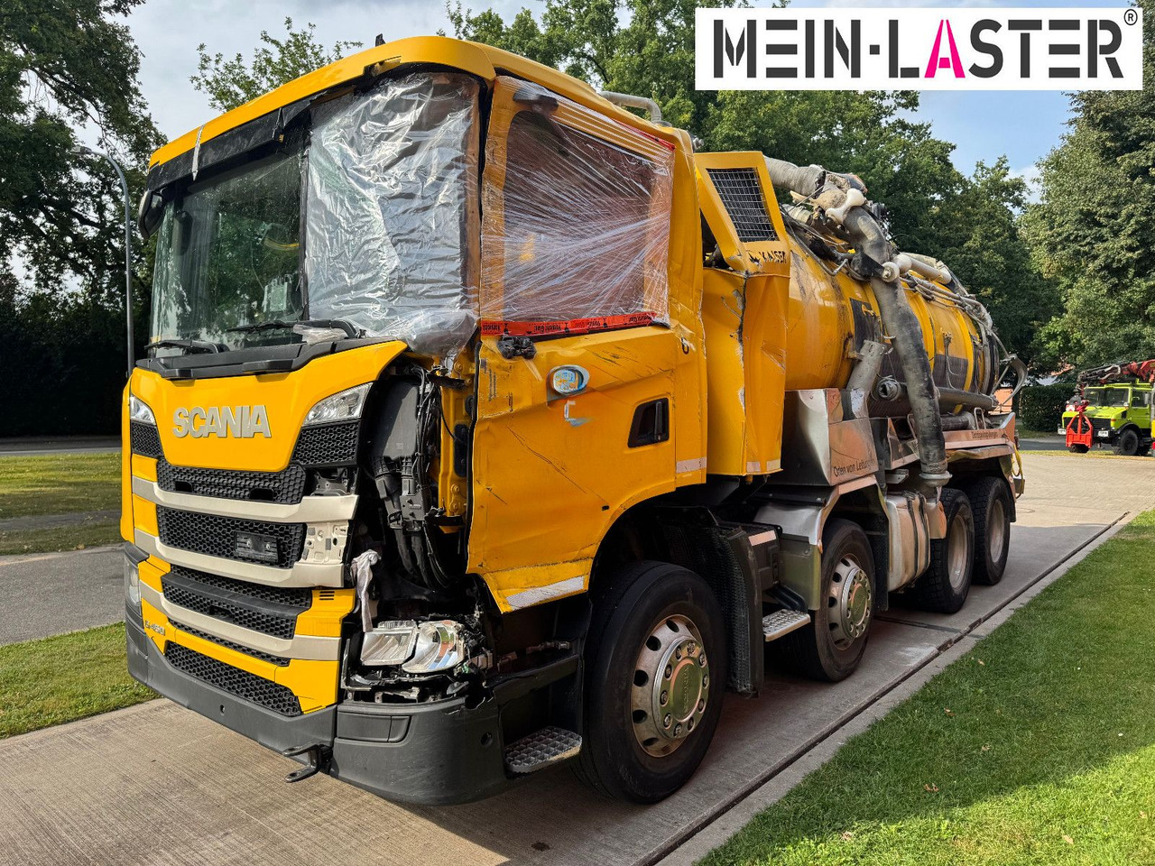 Scania G 450 8x4 Kaiser Twister Komfort V2A Funk - Vakuumska cisterna: slika 2 Scania G 450 8x4 Kaiser Twister Komfort V2A Funk - Vakuumska cisterna: slika 2