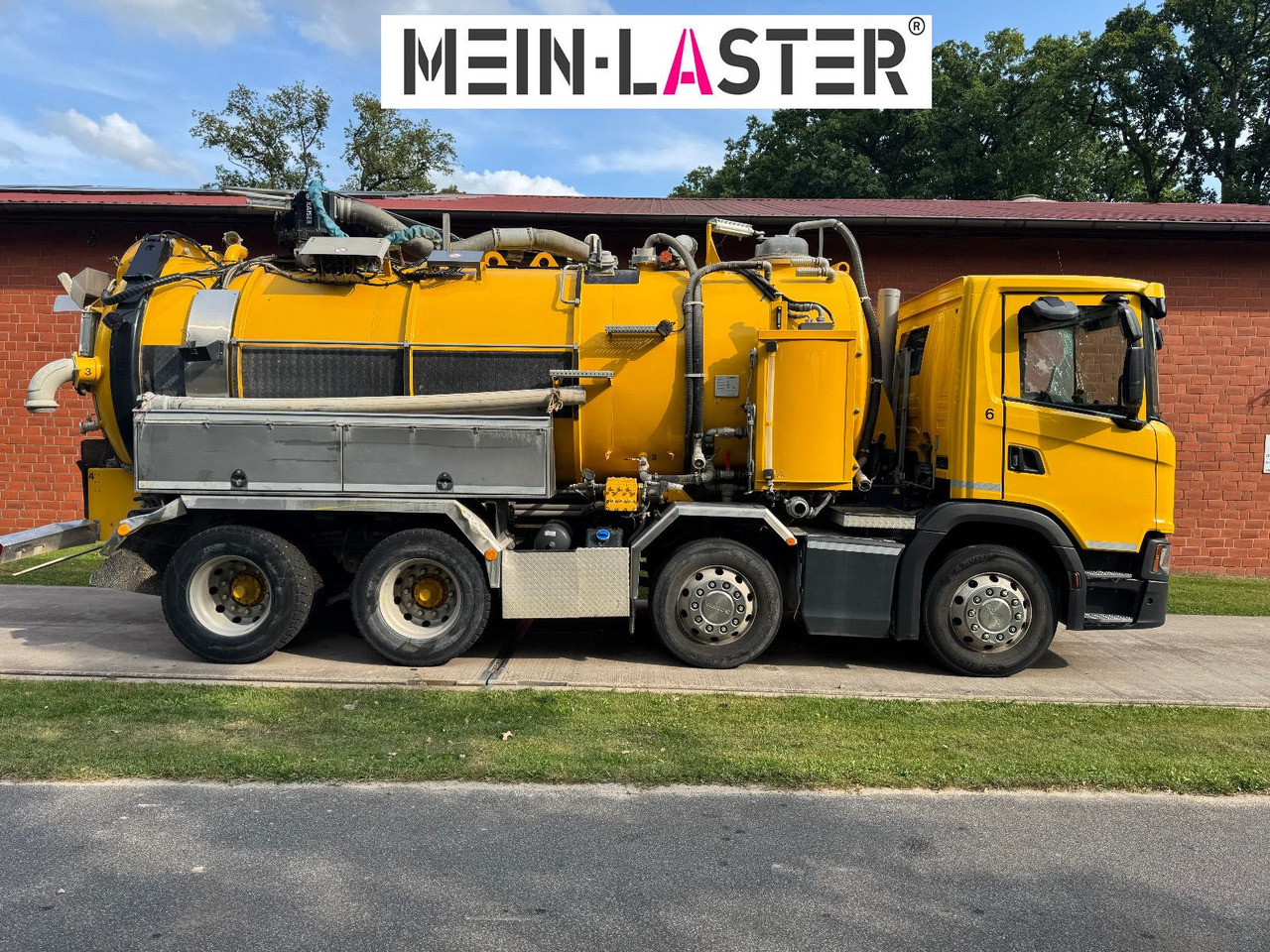 Scania G 450 8x4 Kaiser Twister Komfort V2A Funk - Vakuumska cisterna: slika 3 Scania G 450 8x4 Kaiser Twister Komfort V2A Funk - Vakuumska cisterna: slika 3