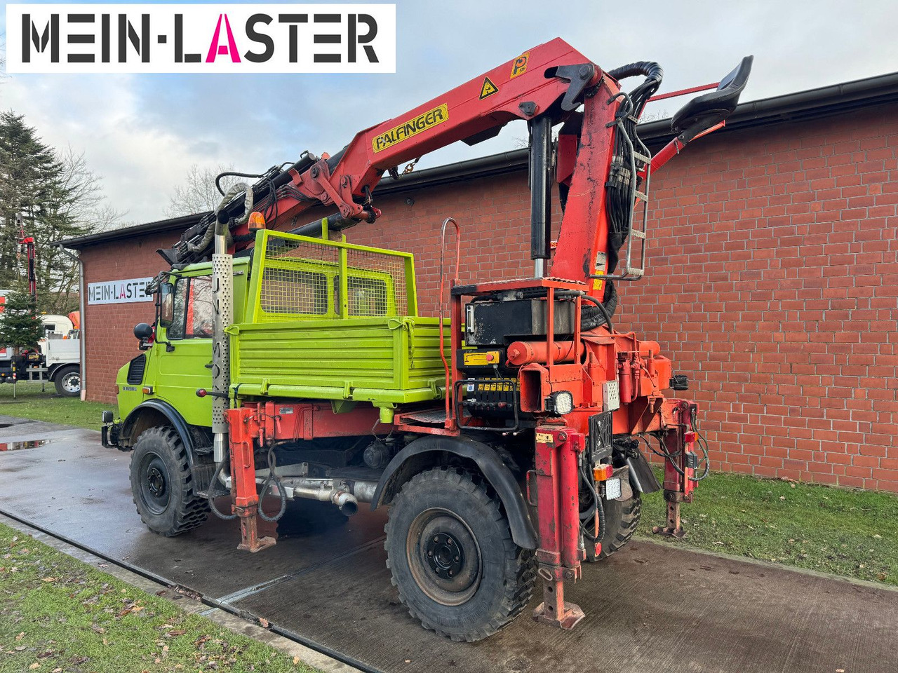 Unimog U 1650 PK 10500 Kran 15 m max. 3,9 t Seilwinde - Kamion sa dizalicom: slika 4 Unimog U 1650 PK 10500 Kran 15 m max. 3,9 t Seilwinde - Kamion sa dizalicom: slika 4